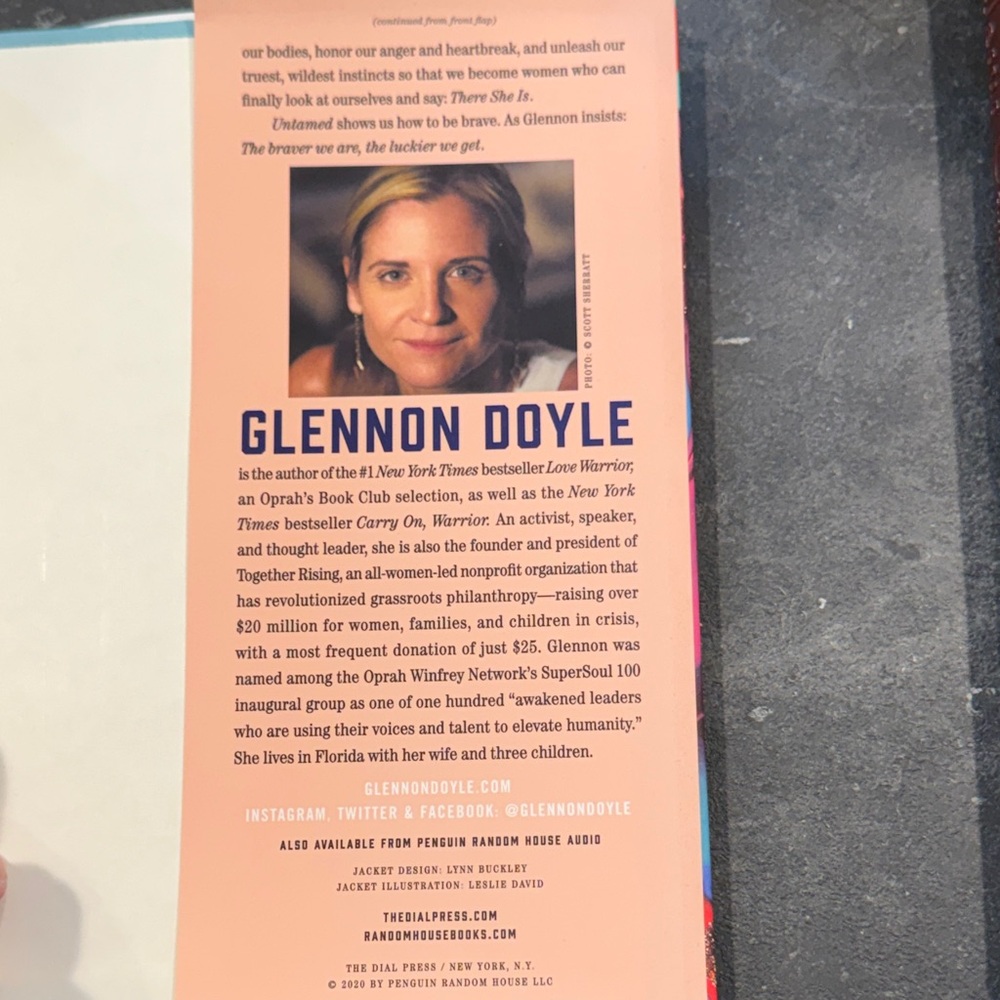 Untamed by Glennon Doyle HARDCOVER BOOK TARGET EDITION - Picture 4 of 8